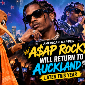 American rapper A$AP Rocky will return to Auckland later this year